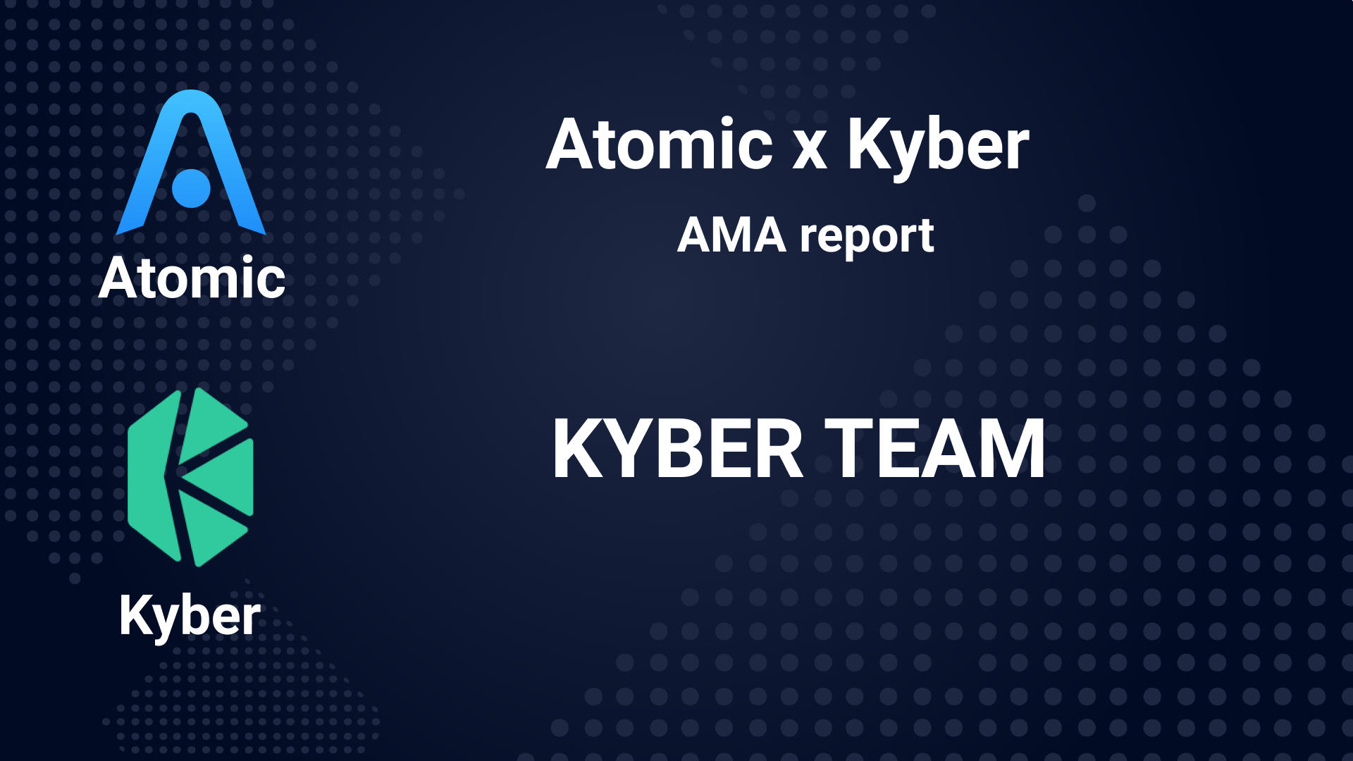 AMA with Kyber