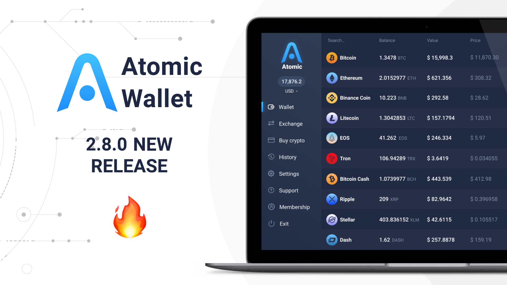 Atomic wallet Release 2.8.0