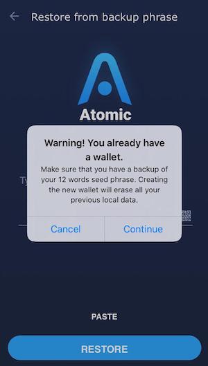 how to recover wallet 1