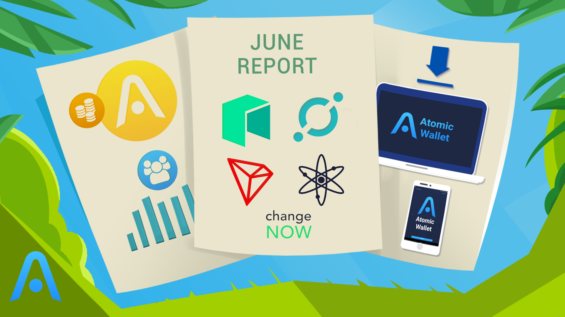 Monthly report June cover