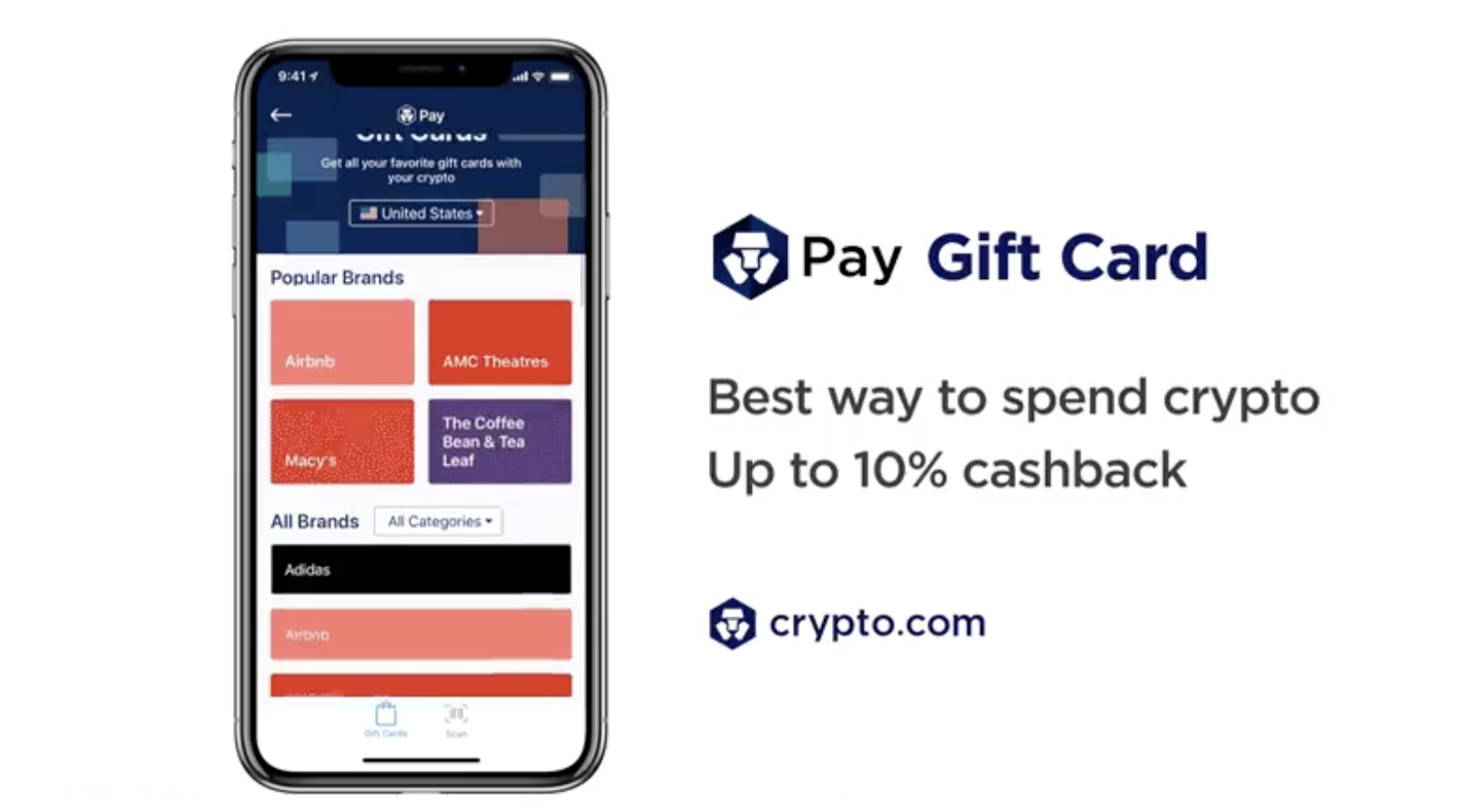 Crypto.com Pay with Gift Card