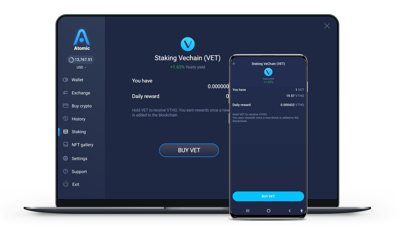 vtho wallet