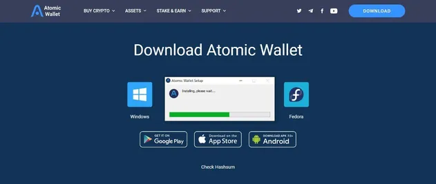 Installing Atomic Tezos Wallet on Windows 